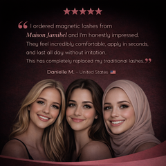 Magnetic Natural False Eyelashes